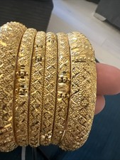 22ct Gold Plated Bangles