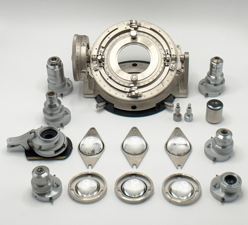 Vintage leitz microscope ut5 - microscope,