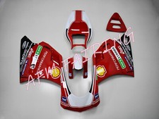 Red Black White ABS Injection Bodywork Fairing Kit for Ducati 748 996 1996-2002