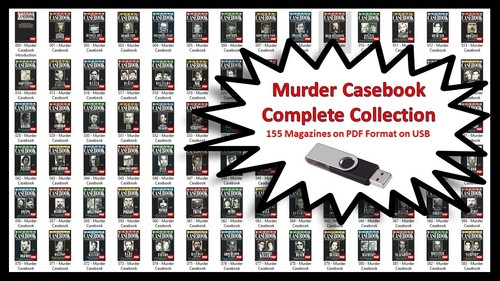 Murder casebook magazines - magazines,