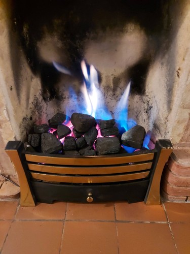 Magiglo manual gas fire with - manual,