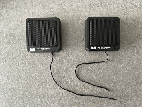 Mfj 281 cleartone speakers - 2x,