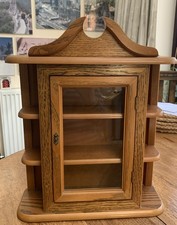 Vintage DISPLAY CABINET Wall