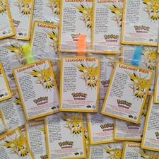 Sealed Legendary Birds Black Star Promo Pokemon Cards #21 #22 #23 - Corrected!