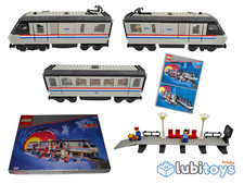 LEGO ® railway 9V train 4558 set metroliner locomotive wagon station ENGINE WAGO TRAIN