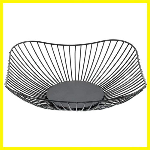 Metal fruit basket black - basket,
