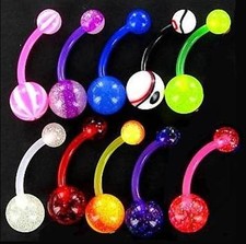 Set of 10 - Flexi Belly Bars -