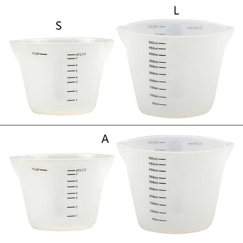 Silicone resin mixing cups - resin,