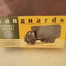 Vanguards VA8008 Limited Edition Army Bedford S Type Boxback 1:64  shop stock