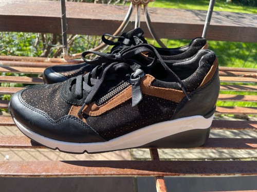 Gabor womens leather trainers - womens,