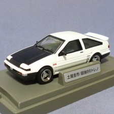 MTECH 1/43 TOYOTA SPRINTER TRUENO STRONGEST AE86 KEIICHI TSUCHIYA MADE IN JAPAN
