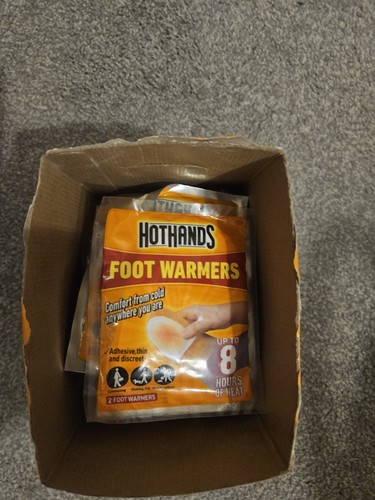 Hot hands toe warmers pairs - hot, 20