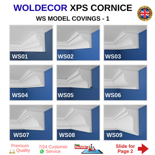 Coving cornice moulding xps - coving,