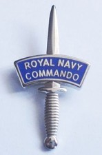 ROYAL NAVY COMMANDO LAPEL PIN