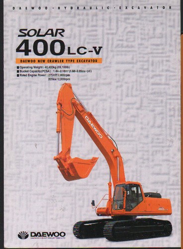 Daewoo solar 400lc - daewoo, "solar