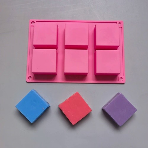 Cavity square silicone soap - 6,