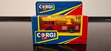 Corgi Simon Snorkel Chinese Vintage Die Cast Fire truck 1992 Mattel With Box