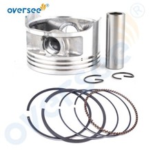 6BX-E1631 STD Piston Kit with Rings For Yamaha 4 Stroke 4HP 6HP Outboard Oversee