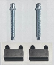 2 Ikea Feet Retainers & Pin Screws  Aspvik, Liatorp Cabinet Part #113284 113285