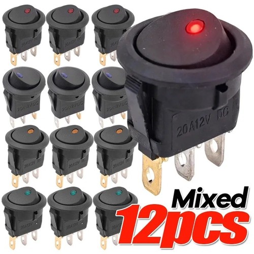 Waterproof rocker round switch - waterproof,