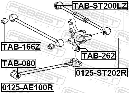 Fits febest 0125 - fits,