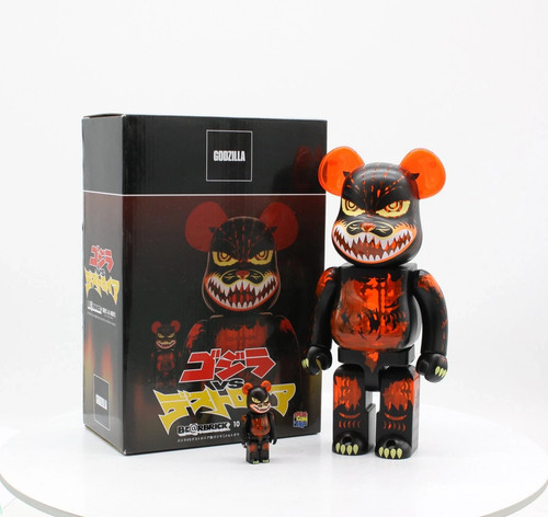 Medicom bearbrick godzilla - bearbrick,
