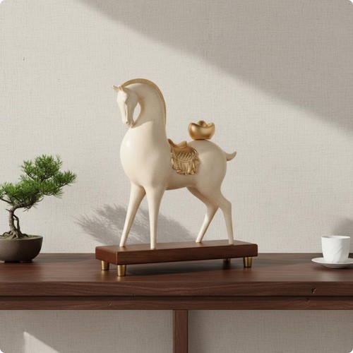 Horse statue new chinese - statue,