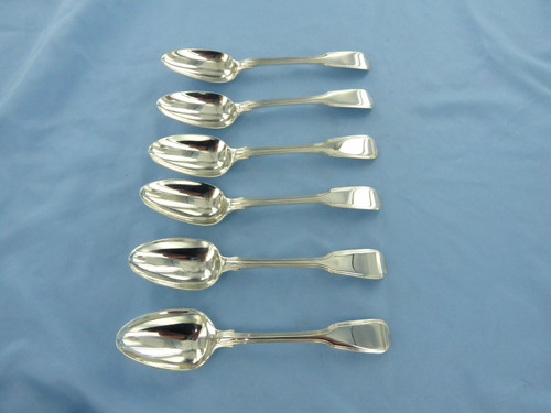 Antique set six - six, sterling