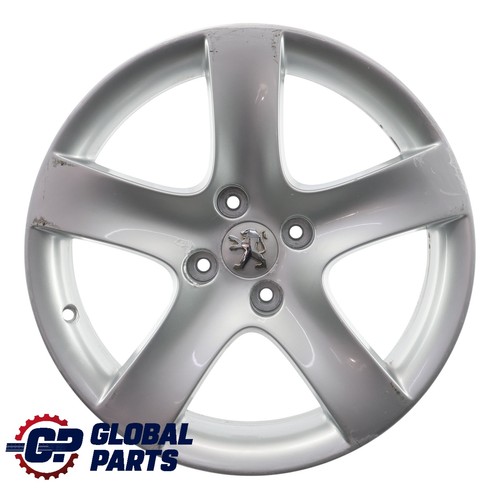 Peugeot 308 silver wheel alloy - peugeot,