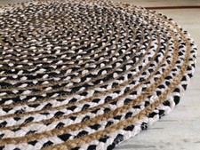 Rug Handmade Natural Jute