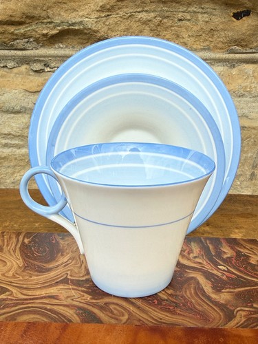 Shelley regent swirls - swirls, blue