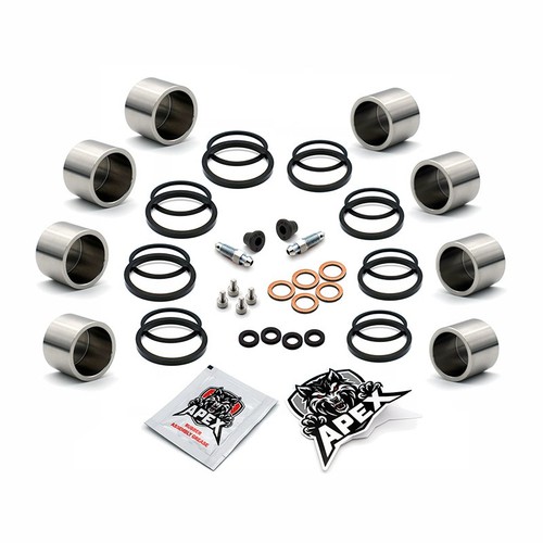 Brake caliper piston - caliper, seal