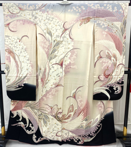 Japanese vintage kimono - japanese,