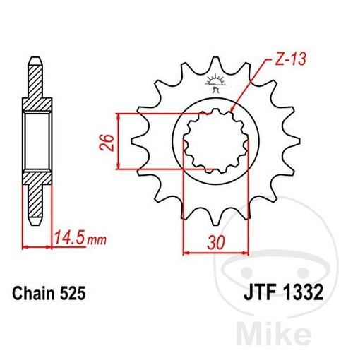 Sprocket for honda rvf 750 - sprocket, r