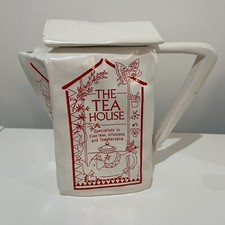 Vintage Rare The Tea House Teapot Early Paul Cardew Packet Bag Of Tea *Damage