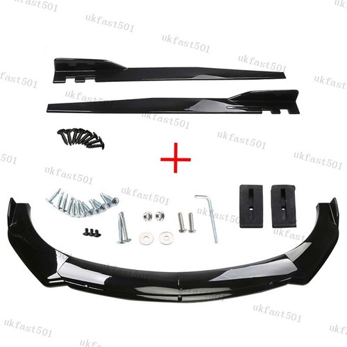 Front bumper lip splitter - front,