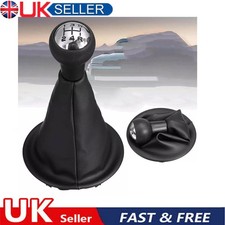 For Peugeot Citroen Berlingo 5 Speed Car Shift Knob Gear Stick & Gaiter Cover