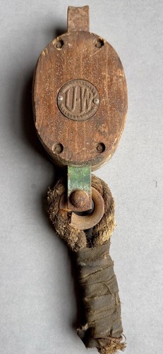 Vintage block tackle - vintage, u•w