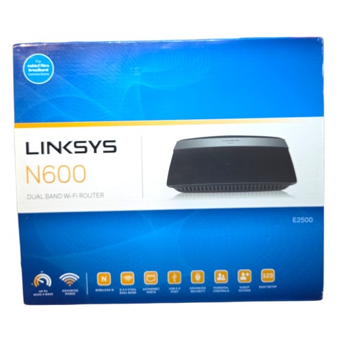Linksys e2500 n600 dual - e2500, dual-band