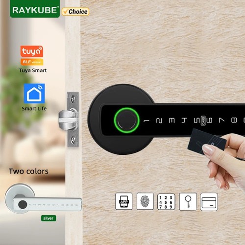 Smart fingerprint door lock - door,