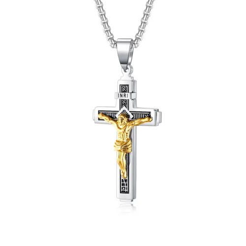 Cross pendant necklace - pendant,