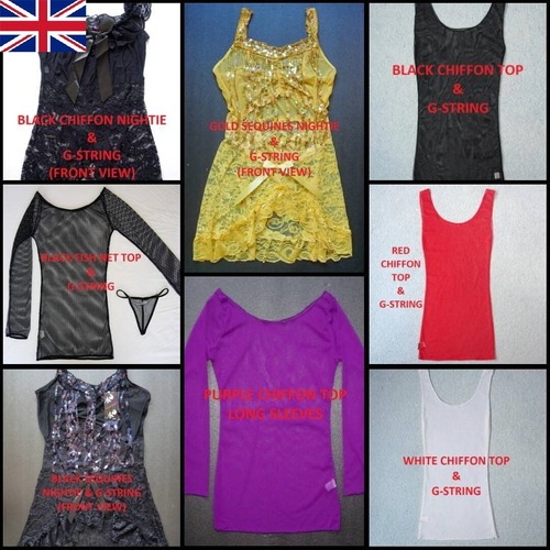 Ladies chiffon nighties - chiffon,