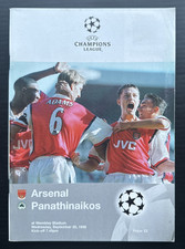 Arsenal v Panathinaikos  Champions League  Group E  9-30-1998     FREE POSTAGE
