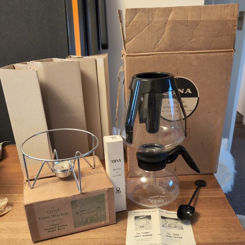 Vintage cona coffee - cona, maker