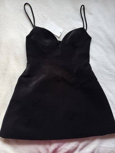 Zara women black velvet - zara,