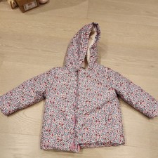 JoJo Maman Bebe ditsy floral cosy lined Coat  age 13 months - 18 months