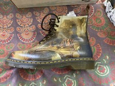 dr martens pascal 1460 carthaginian cristal suede TATE boots size 10 uk mens new