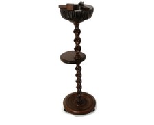 Ornate Carved wood 2 Tier