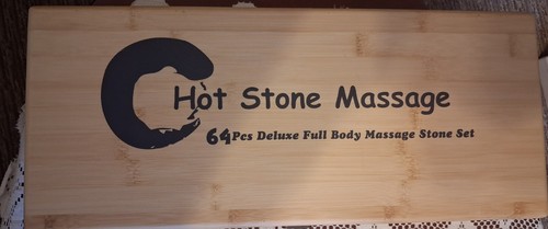 Deluxe hot stone - massage, set