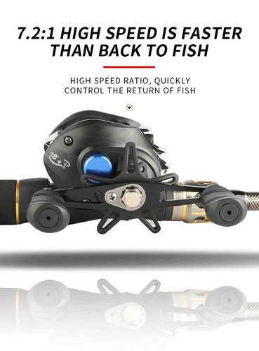 Baitcasting reels 1 gear - baitcasting, 7.2:1